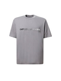 EMPORIO ARMANI エンポリオ アルマーニ グレー Grey Tシャツ メンズ 春夏2024 3D1TG31JPZZ06I4 【関税・送料無料】【ラッピング無料】 ia