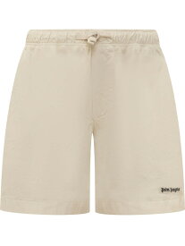 【本日5の付く日ポイント4倍!!】 PALM ANGELS パーム エンジェルス ホワイト WHITE ショーツ メンズ 春夏2024 PMCB051S24FAB003_0310 【関税・送料無料】【ラッピング無料】 ia