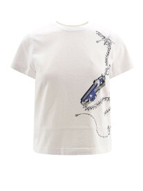 BURBERRY バーバリー ホワイト White Tシャツ レディース 春夏2024 8088215_B7647 【関税・送料無料】【ラッピング無料】 ia