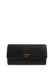 【楽天スーパーSALE!!30000円以上2000円OFFクーポン対象】 EMPORIO ARMANI エンポリオ アルマーニ ブラック Black 財布 レディース 春夏2024 Y3H170YVZ7B80001 【関税・送料無料】【ラッピング無料】 ia