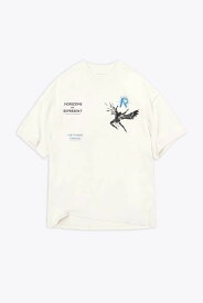 【楽天スーパーSALE!!50000円以上3000円OFFクーポン対象】 REPRESENT リプレゼント ホワイト Bianco Tシャツ メンズ 春夏2024 MLM467-72.FLAT WHITE 【関税・送料無料】【ラッピング無料】 ia