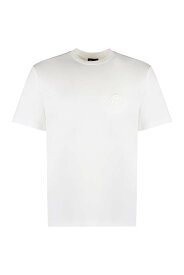 GIORGIO ARMANI ジョルジオ アルマーニ ホワイト White Tシャツ メンズ 春夏2024 3DSM66SJTKZ_U090 【関税・送料無料】【ラッピング無料】 ia