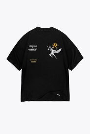 REPRESENT リプレゼント ブラック Nero Tシャツ メンズ 春夏2024 MLM467-01.JET BLACK 【関税・送料無料】【ラッピング無料】 ia