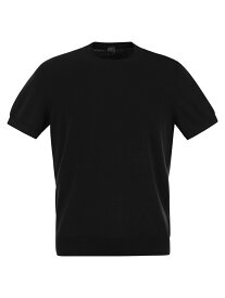 FEDELI フェデリ ブラック Nero Tシャツ メンズ 春夏2024 7UED8014 36 【関税・送料無料】【ラッピング無料】 ia