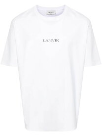 LANVIN ランバン ホワイト White Tシャツ メンズ 春夏2024 RUTS0042J11001 【関税・送料無料】【ラッピング無料】 ia
