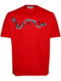 LANVIN ランバン レッド Red Tシャツ メンズ 春夏2024 RUTS0010J109340 【関税・送料無料】【ラッピング無料】 ia