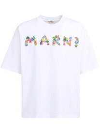 MARNI マルニ ホワイト White Tシャツ メンズ 春夏2024 HUMU0223PUUSCW59CBW01 【関税・送料無料】【ラッピング無料】 ia