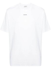 LANVIN ランバン ホワイト White Tシャツ メンズ 春夏2024 RUTS0042J11101 【関税・送料無料】【ラッピング無料】 ia