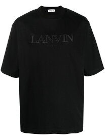 LANVIN ランバン ブラック Black Tシャツ メンズ 春夏2024 RMTS0026J20810 【関税・送料無料】【ラッピング無料】 ia