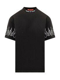 VISION OF SUPER ビジョンオブスーパー ブラック BLACK Tシャツ メンズ 春夏2024 VS00854 BLACK 【関税・送料無料】【ラッピング無料】 ia