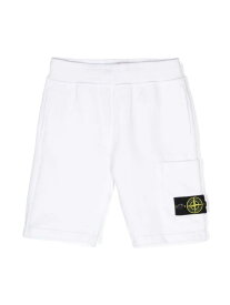 【本日5の付く日ポイント4倍!!】 STONE ISLAND ストーンアイランド ホワイト WHITE パンツ ボーイズ 春夏2024 801661840 V0001 【関税・送料無料】【ラッピング無料】 ia