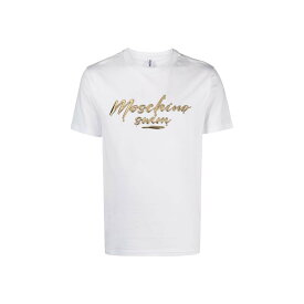 MOSCHINO モスキーノ ホワイト White Tシャツ レディース 春夏2022 1920 2125_1 【関税・送料無料】【ラッピング無料】 ia