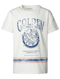 【楽天スーパーSALE!!30000円以上2000円OFFクーポン対象】 GOLDEN GOOSE ゴールデングース ベージュ Avorio トップス ボーイズ 春夏2024 GYP01403.P00149711616 【関税・送料無料】【ラッピング無料】 ia