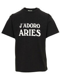 ARIES アリーズ ブラック Black Tシャツ メンズ 春夏2024 SUAR60008X BLK 【関税・送料無料】【ラッピング無料】 ia