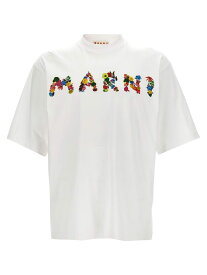 MARNI マルニ ホワイト White Tシャツ メンズ 春夏2024 HUMU0223PUUSCW59CBW01 【関税・送料無料】【ラッピング無料】 ia