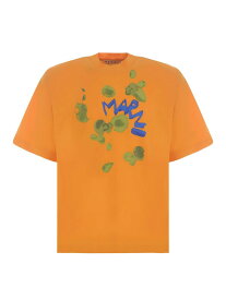 MARNI マルニ オレンジ Arancione Tシャツ メンズ 春夏2024 HUMU0223PQ USCW18-DFR31 【関税・送料無料】【ラッピング無料】 ia