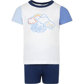 PETIT BATEAU プチバトー マルチカラー Multicolor セットアップ ボーイズ 春夏2024 A09QF 01 INCOGNITO/MULTICO 【関税・送料無料】【ラッピング無料】 ia