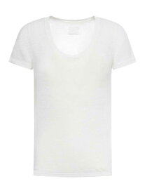 120% LINO 120パーセントリノ Tシャツ レディース 春夏2024 31ALIW7761000B568 S0050R WHITE SOLID 【関税・送料無料】【ラッピング無料】 ia