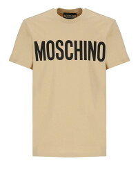 MOSCHINO モスキーノ ベージュ Beige Tシャツ メンズ 春夏2024 A07012041 1148 【関税・送料無料】【ラッピング無料】 ia