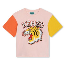 【本日5の付く日ポイント4倍!!】 KENZO ケンゾー ピンク Pink トップス ガールズ 春夏2024 K60268 46T 【関税・送料無料】【ラッピング無料】 ia