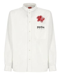 KENZO ケンゾー ホワイト White シャツ メンズ 春夏2024 FE55CH4349LH_01 【関税・送料無料】【ラッピング無料】 ia