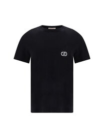 VALENTINO バレンチノ ブラック Nero Tシャツ メンズ 春夏2024 4V3MG10V9LJ_0NO 【関税・送料無料】【ラッピング無料】 ia