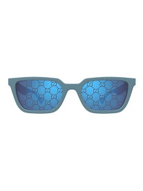 GUCCI EYEWEAR グッチアイウェア サングラス・メガネ メンズ 秋冬2023 GG1539S003 light blue light blue 【関税・送料無料】【ラッピング無料】 ia