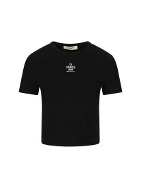 FENDI フェンディ ブラック Black Tシャツ レディース 春夏2024 FS8110ANQM_F0GME 【関税・送料無料】【ラッピング無料】 ia