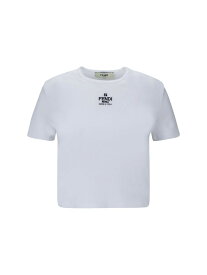 FENDI フェンディ ホワイト White Tシャツ レディース 秋冬2023 FS8110ANQM_F0ZNM 【関税・送料無料】【ラッピング無料】 ia