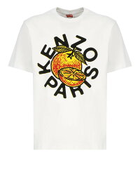 KENZO ケンゾー ホワイト White Tシャツ メンズ 春夏2024 FE55TS2794SG_02 【関税・送料無料】【ラッピング無料】 ia