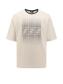 FENDI フェンディ ホワイト White Tシャツ メンズ 春夏2024 FAF715AR5B_F0RQ0 【関税・送料無料】【ラッピング無料】 ia