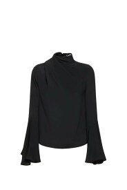 MSGM エムエスジーエム ブラック Black トップス レディース 春夏2024 3641MDM01247106 99 【関税・送料無料】【ラッピング無料】 ia