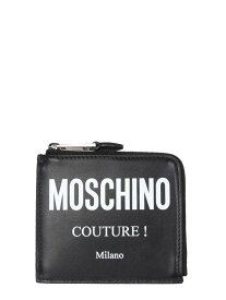 MOSCHINO モスキーノ ブラック BLACK 財布 メンズ 春夏2022 81048001_2555 【関税・送料無料】【ラッピング無料】 ia