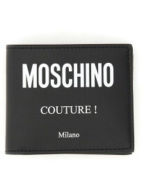 MOSCHINO モスキーノ ブラック BLACK 財布 メンズ 秋冬2023 81028001_2555 【関税・送料無料】【ラッピング無料】 ia