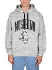 MOSCHINO モスキーノ グレー GREY トレーナー メンズ 秋冬2022 17087030_1486 【関税・送料無料】【ラッピング無料】 ia