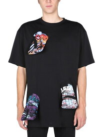 【本日5の付く日ポイント4倍!!】 RAF SIMONS ラフ シモンズ ブラック BLACK Tシャツ メンズ 秋冬2021 212-M130_190010099 【関税・送料無料】【ラッピング無料】 ia