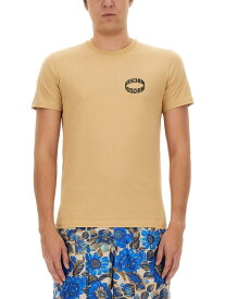 MOSCHINO モスキーノ ベージュ BEIGE Tシャツ メンズ 春夏2024 07152041_1148 【関税・送料無料】【ラッピング無料】 ia