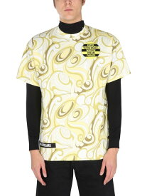 【楽天スーパーSALE!!50000円以上3000円OFFクーポン対象】 RAF SIMONS ラフ シモンズ イエロー YELLOW Tシャツ メンズ 春夏2021 211-M124_190071500 【関税・送料無料】【ラッピング無料】 ia