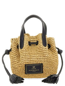 ANYA HINDMARCH アニヤ ハインドマーチ ベージュ BEIGE バッグ レディース 春夏2024 190725_NATURAL/MARINE 【関税・送料無料】【ラッピング無料】 ia