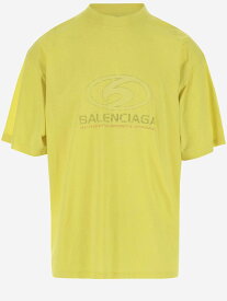 BALENCIAGA バレンシアガ イエロー Yellow Tシャツ メンズ 春夏2024 764235TPVM37201 【関税・送料無料】【ラッピング無料】 ia