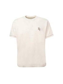 ELEVENTY イレブンティ ホワイト White Tシャツ メンズ 春夏2024 I75TSHI04/TES0I20101-02 【関税・送料無料】【ラッピング無料】 ia