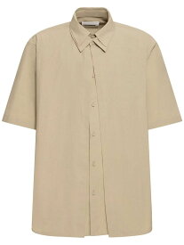 【本日5の付く日ポイント4倍!!】 JIL SANDER ジル サンダー ベージュ Beige シャツ メンズ 春夏2024 J21DL0171J45248052 【関税・送料無料】【ラッピング無料】 ia