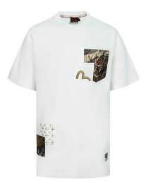 EVISU エビス ホワイト White Tシャツ メンズ 春夏2024 2ESHTM4TS7066OFWHIT 【関税・送料無料】【ラッピング無料】 ia