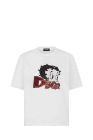 DSQUARED2 ディースクエアード ホワイト White Tシャツ レディース 春夏2024 S75GD0407S24668_100 【関税・送料無料】【ラッピング無料】 ia