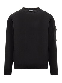 CP COMPANY シーピー カンパニー ブラック BLACK ニットウェア メンズ 春夏2024 16CLKN010A110059A 999 【関税・送料無料】【ラッピング無料】 ia