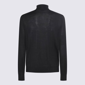 【本日5の付く日ポイント4倍!!】 LANVIN ランバン ブラック Black ニットウェア メンズ 秋冬2023 RMPO0009K20110 【関税・送料無料】【ラッピング無料】 ia