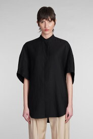 STELLA MCCARTNEY ステラ マッカートニー ブラック Black シャツ レディース 春夏2024 6200923BU3041000 【関税・送料無料】【ラッピング無料】 ia