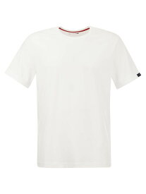 FAY フェイ ホワイト White Tシャツ メンズ 春夏2024 NPMB3481330UCXB001 【関税・送料無料】【ラッピング無料】 ia