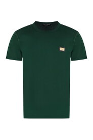 DOLCE&GABBANA ドルチェ&ガッバーナ グリーン green Tシャツ メンズ 秋冬2022 G8PT1TG7F2I_V0340 【関税・送料無料】【ラッピング無料】 ia