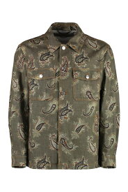 【本日5の付く日ポイント4倍!!】 ETRO エトロ カーキグリーン khaki ジャケット メンズ 春夏2024 MRBA0023AD209_S9890 【関税・送料無料】【ラッピング無料】 ia